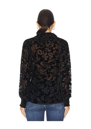 PAIGE Ginerva Blouse in Black. Size S. Also in M.