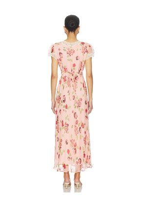 RIXO Clarice Dress in Rose. Size M. Also in L.