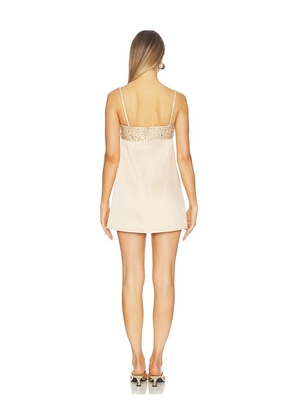 retrofete Shyla Dress in Nude. Size L. Also in S, M.