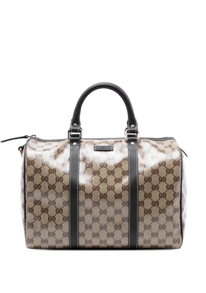 Gucci Pre-Owned 2016-2025 Medium GG Crystal Joy boston bag - Neutrals