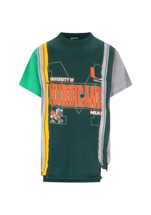 Needles striped print T-shirt - Green