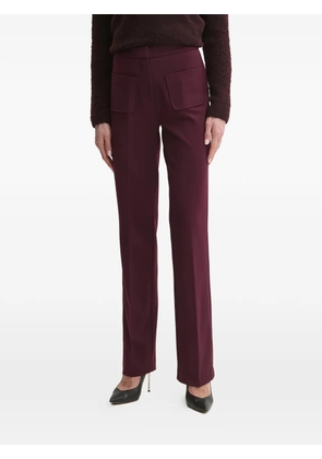 Morgan patch-pocket trousers - Purple