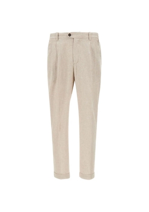 DEVORE straight-leg trousers - Neutrals