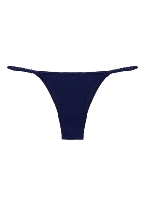 Lenny Niemeyer textured cord bikini bottoms - Blue