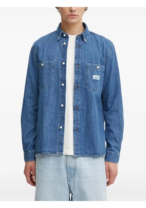 Marc O'Polo buttoned patch-pocket shirt - Blue