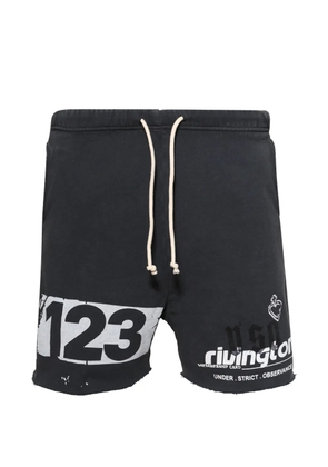 RIVINGTON ROI REBIS Membership Uso drawstring shorts - Black