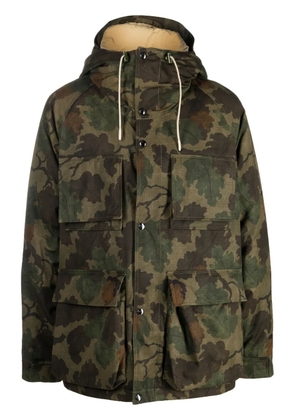 Woolrich Mitchell camouflage-pattern parka - Green