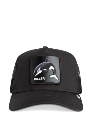 GOORIN BROS Killer square-patch cap hat - Black