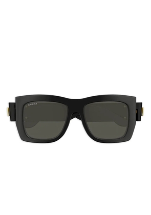Gucci Eyewear Plastique square sunglasses - Black