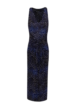 Lenny Niemeyer knotted V-neck dress - Blue