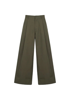 Société Anonyme Huko pleated wide-leg trousers - Green