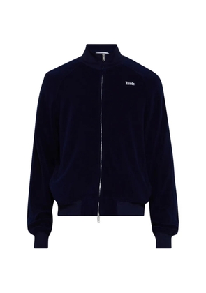 RHUDE Hamptons Towel full-zip sweater - Blue
