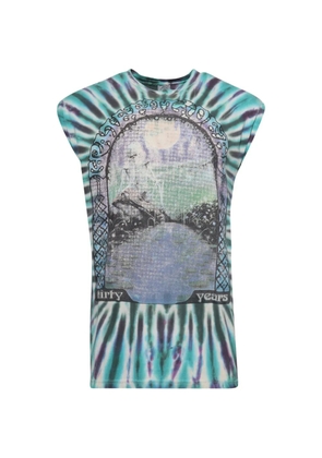 EARTHLING VIP Gratefuldead tie-dye graphic-print T-shirt - Blue