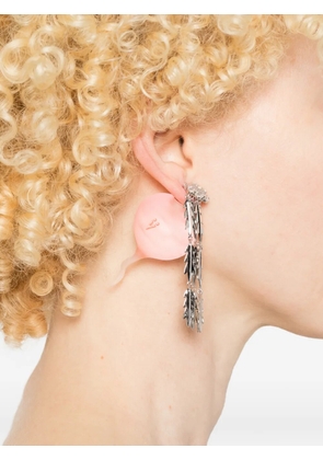 YVMIN floral drop earrings - Silver