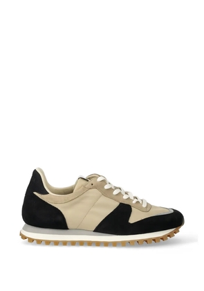 Novesta panelled lace-up sneakers - Neutrals