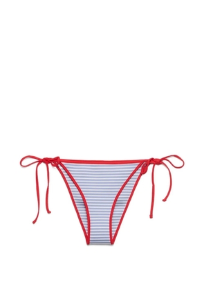 Prada interlock jersey bikini bottoms - Blue