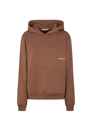 HINNOMINATE hooded long-sleeve sweater - Brown