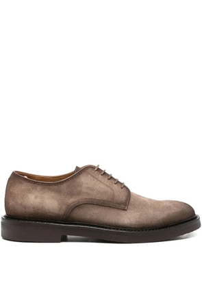 Officine Creative suede lace-up derby shoes - Neutrals