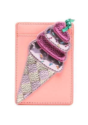 Kurt Geiger ice-cream card holder - Pink