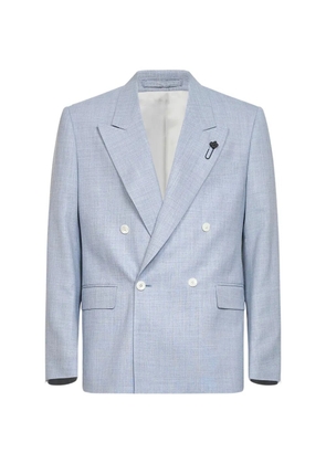Lardini double-breasted blazer - Blue