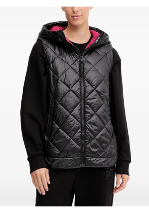 DKNY hooded quilted gilet - Black