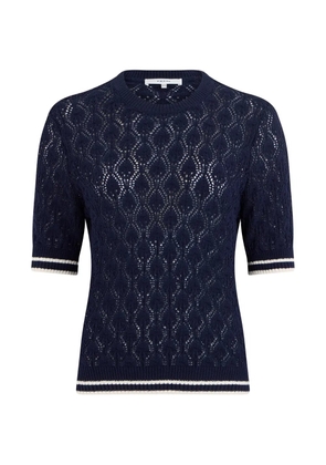 FRAME The Rookie Crew cotton sweater - Blue