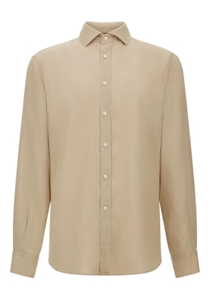 Boggi Milano linen shirt - Neutrals