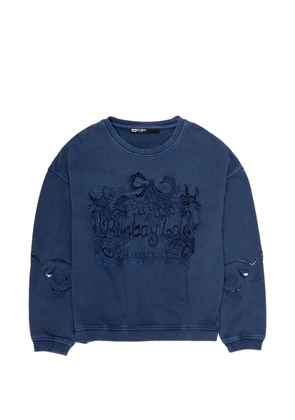 Bimba y Lola cut-out details sweater - Blue