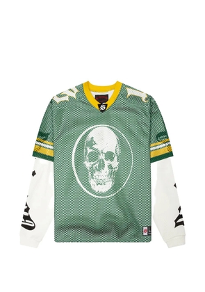 GODSPEED mesh graphic-print T-shirt - Green