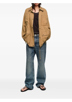 Bimba y Lola patch-pocket jacket - Neutrals