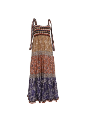 ZIMMERMANN paisley-print crochet maxi dress - Yellow
