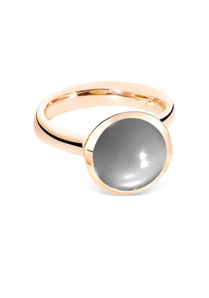 TAMARA COMOLLI 18K rose gold large Bouton moonstone ring - Pink
