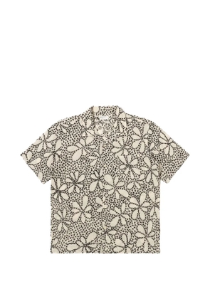Universal Works floral short-sleeve shirt - Neutrals