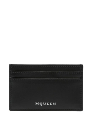 Alexander McQueen leather carholder - Black