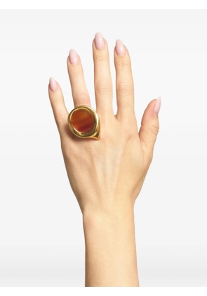 Panconesi small Dusk agate ring - Gold