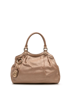 Gucci Pre-Owned 2016-2025 Medium Calfskin Sukey tote bag - Gold