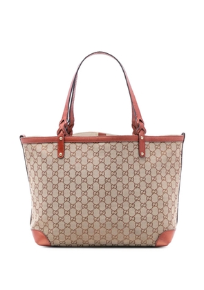 Gucci Pre-Owned 2016-2026 Medium GG Canvas Craft tote bag - Neutrals