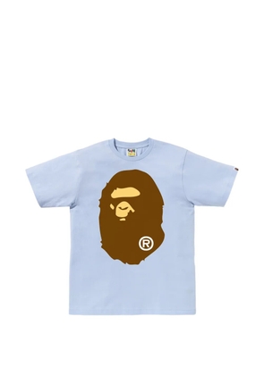 A BATHING APE® Big Ape Head cotton T-shirt - Blue