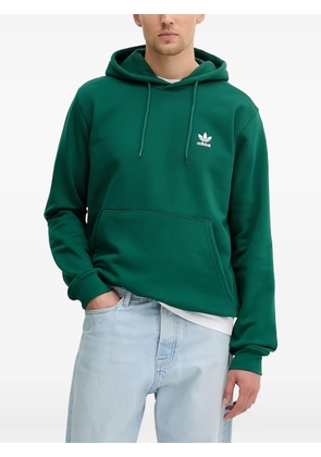 adidas logo-detail hoodie - Green