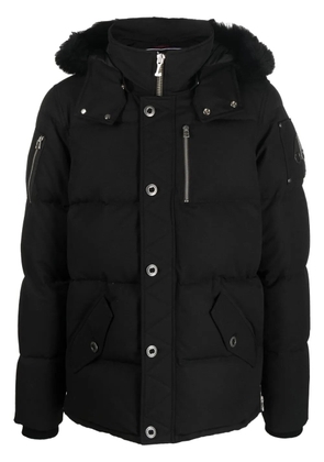 Moose Knuckles padded hooded jacket - Black