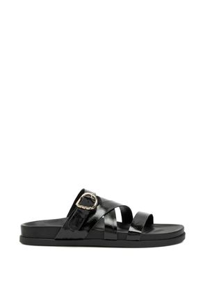 Ancient Greek Sandals Filipa buckle strap sandals - Black