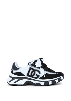 Dolce & Gabbana Country Road lace-up calfskin sneakers - White