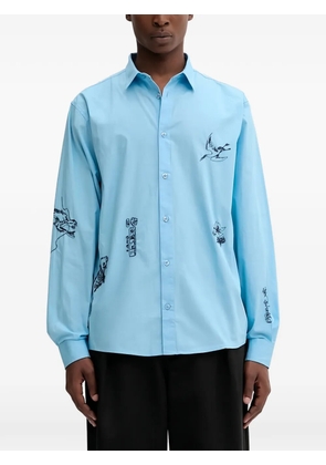 Desigual Lucca printed shirt - Blue