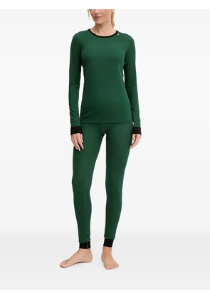 Helly Hansen T-shirt and leggings base layer set (set of two) - Green