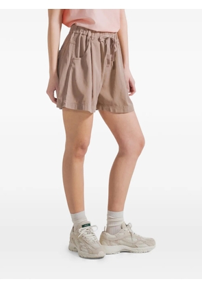 DEHA drawstring twill shorts - Neutrals
