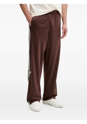adidas Adibreak side-stripe button track pants - Brown