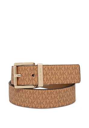 Michael Michael Kors monogram buckle belt - Neutrals