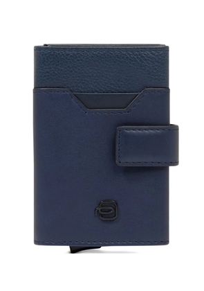 PIQUADRO pop-up card holder - Blue