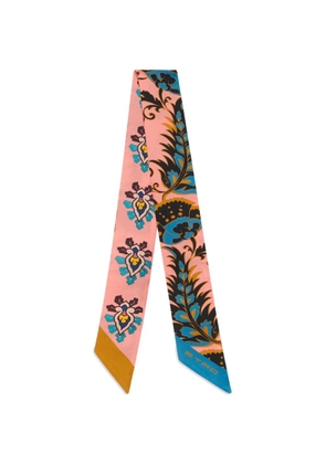 ETRO paisley floral scarf - Pink