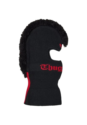 adidas x Thug Club fringed balaclava - Black